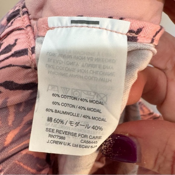 Madewell Pull-On Shorts in‎ Oasis Palms Size Small - Picture 8 of 8